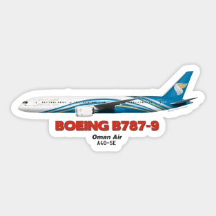 Boeing B787-9 - Oman Air Sticker